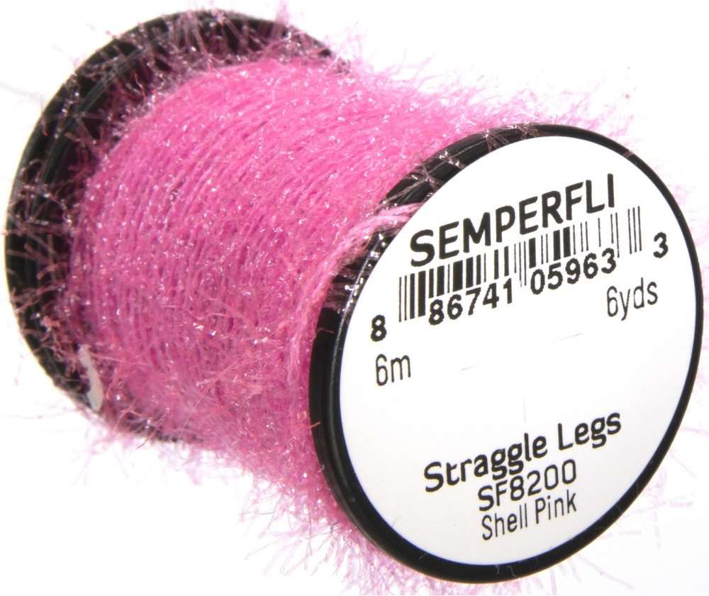 Semperfli Straggle Legs Sf8200 Shell Pink Fly Tying Materials